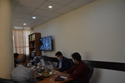 بازدید جمعی از مسئولین اوقاف استان از مرکز آموزشی درمانی چشم پزشکی پوستچی