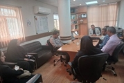 نشست دوره ای تیم مدیریتی با مسئولین واحدهای مرکز آموزشی درمانی چشم پزشکی پوستچی